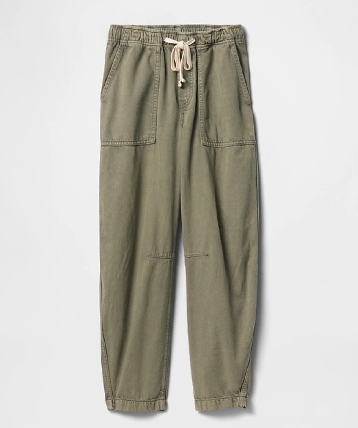 Gap Pull-On Barrel Jeans in Green - Mid Rise - photo 3