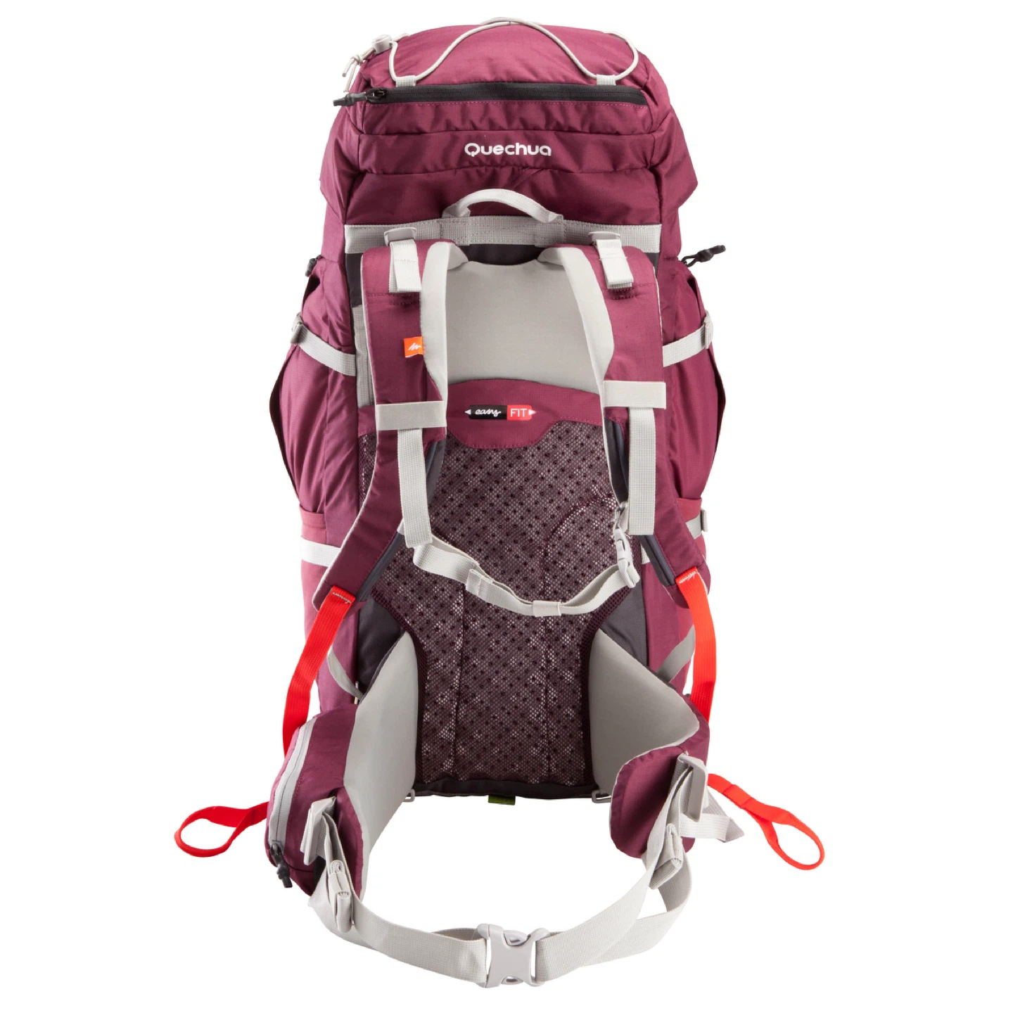 QUECHUA Easyfit Women's Mountain Trekking 50L backpack - purple - photo 3