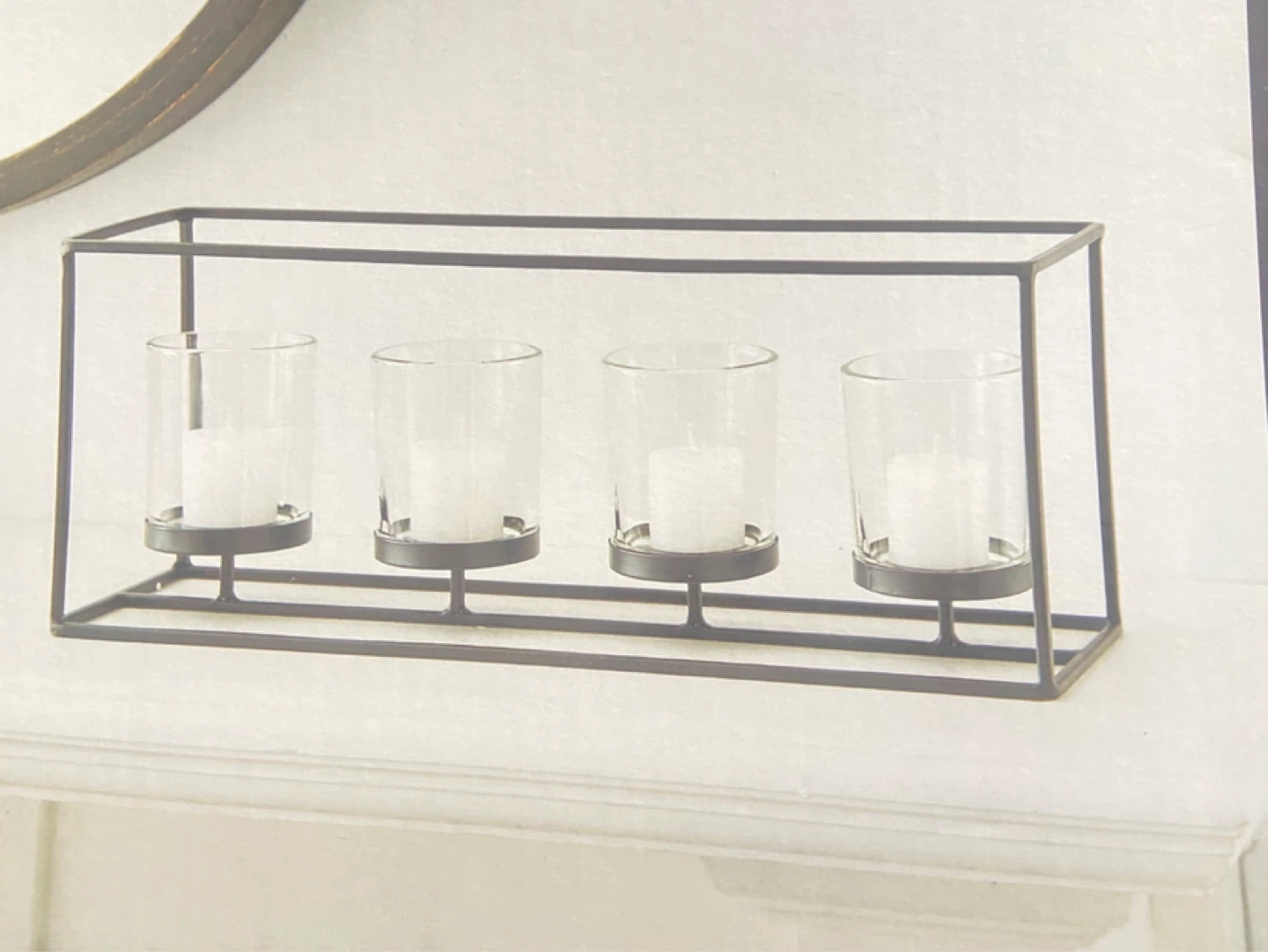 Life at Home Candle Holder with 4 Glass Votives - photo 2
