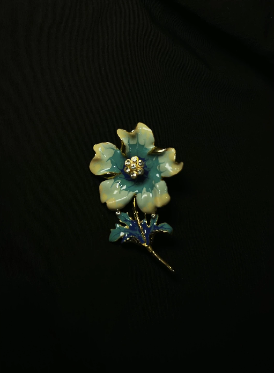 Vintage Monet’s Garden Enamel Flower Brooch 🎨✨ - photo 2