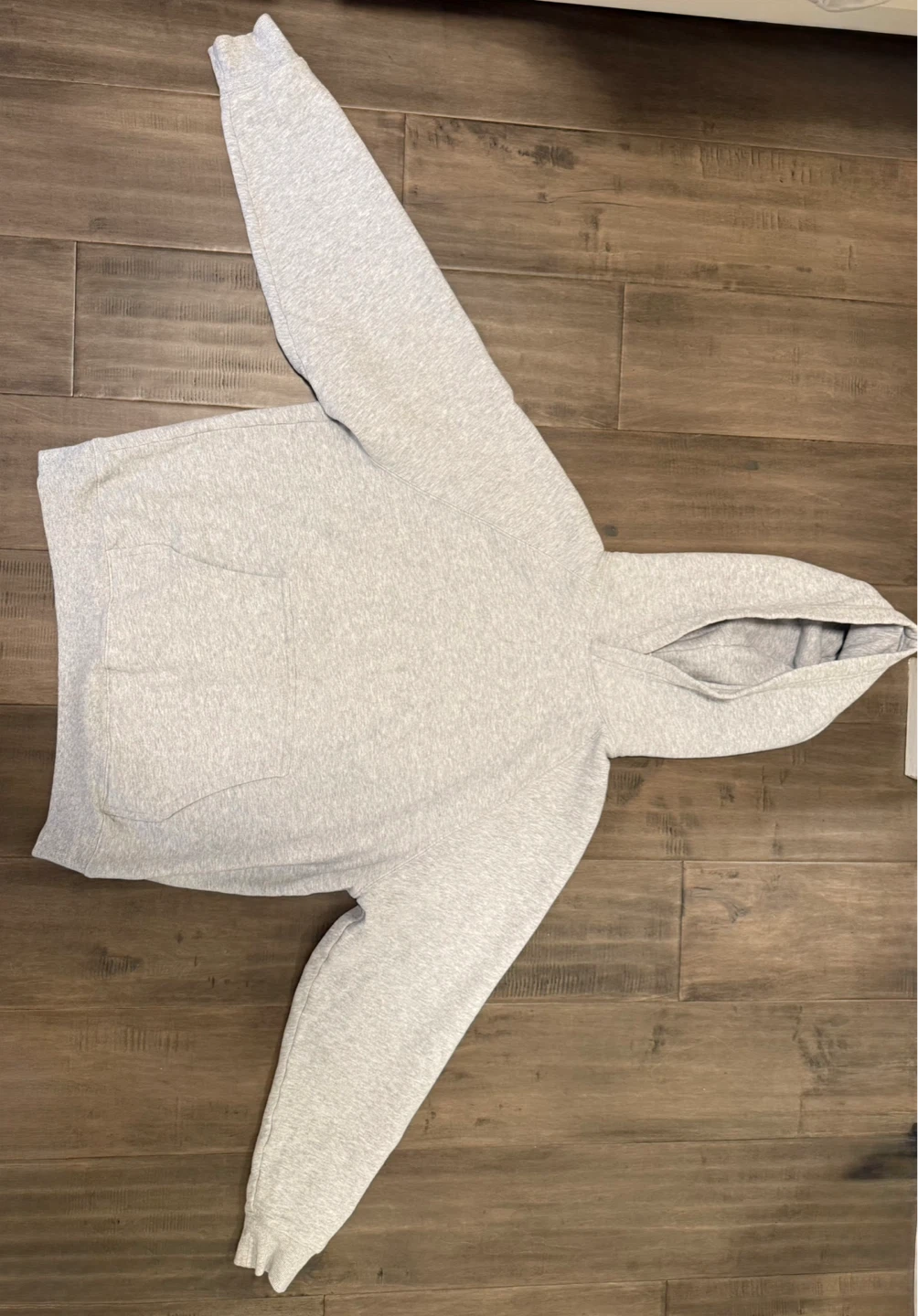Aritzia megafit grey hoodie