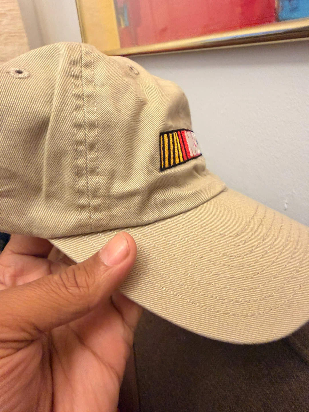 NASCAR Tan Baseball Cap - photo 3
