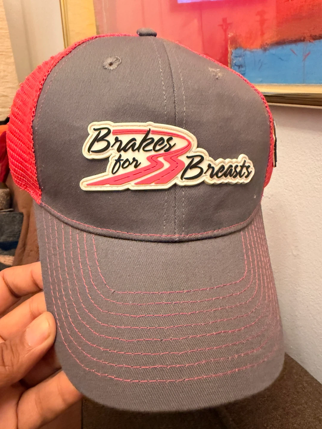 Brakes for Breasts Trucker Hat - photo 4