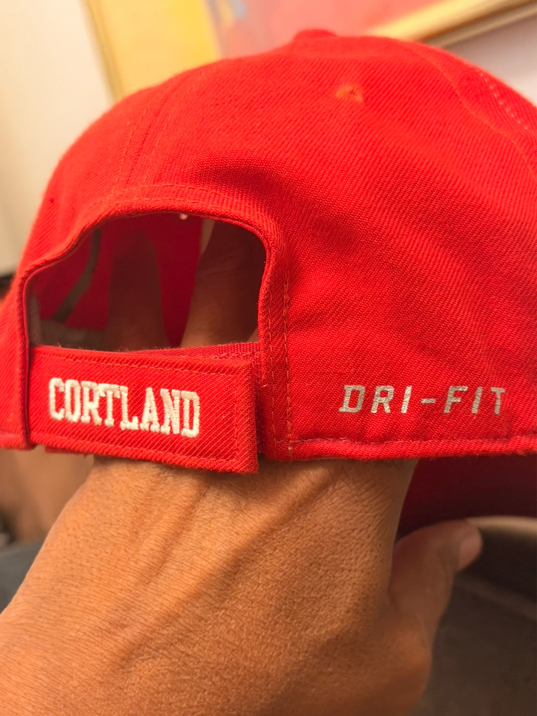Nike Dri-Fit Cortland Red Baseball Cap - photo 5