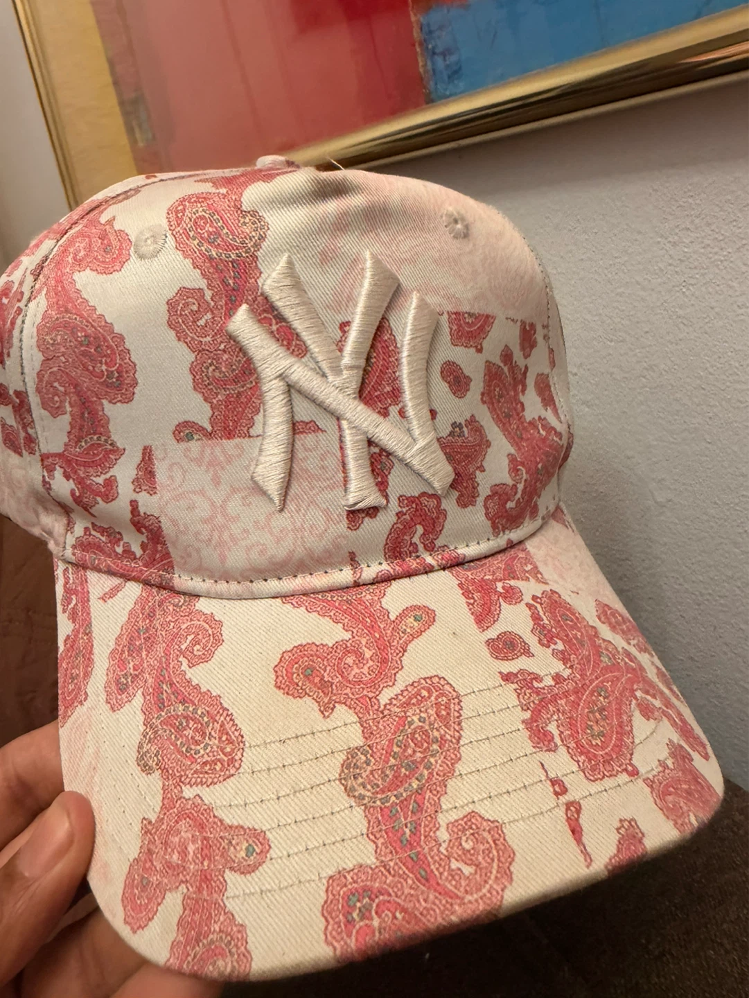 New York Yankees Paisley Baseball Cap