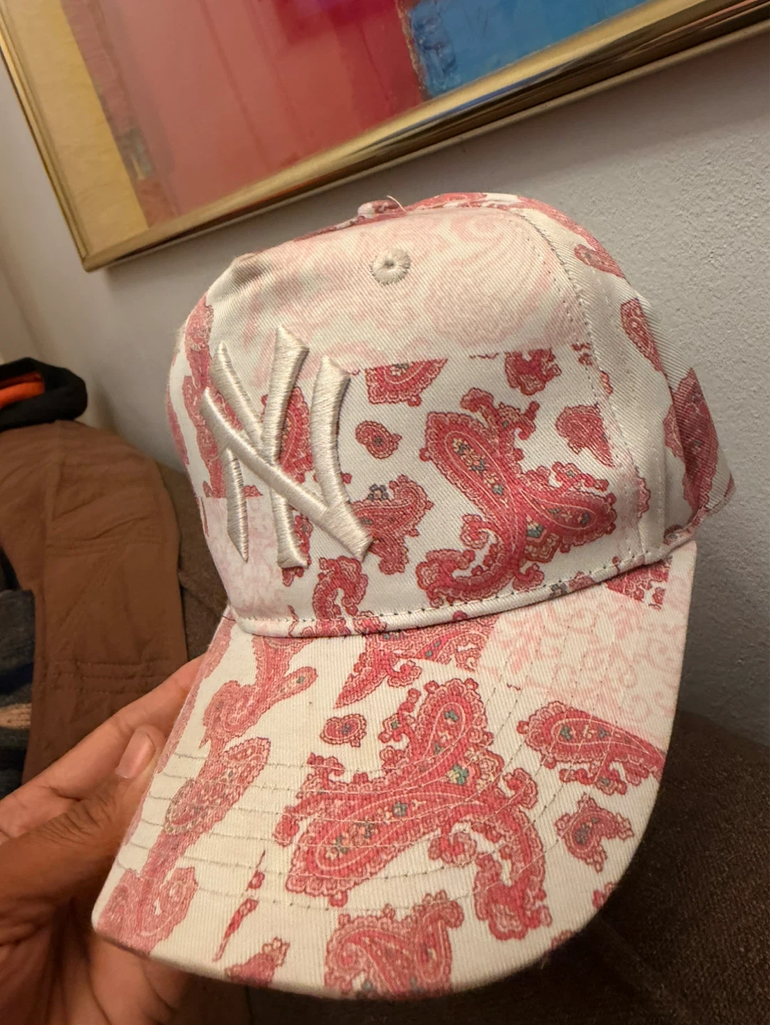 New York Yankees Paisley Baseball Cap - photo 2