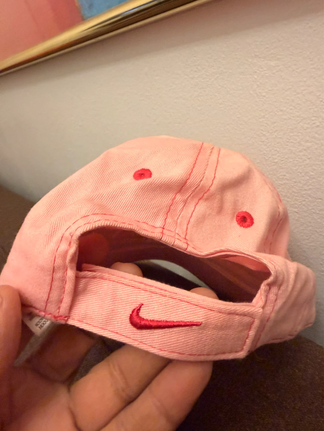 Nike Pink Baseball Cap - photo 3