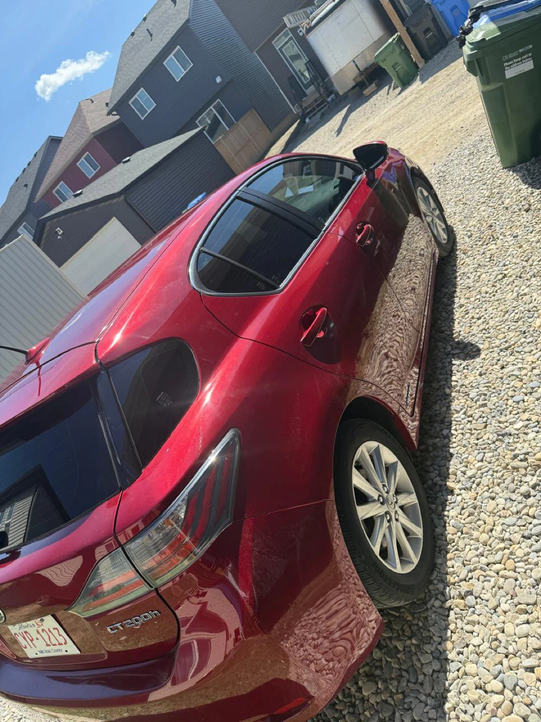 Lexus CT200h Red Hatchback - photo 3
