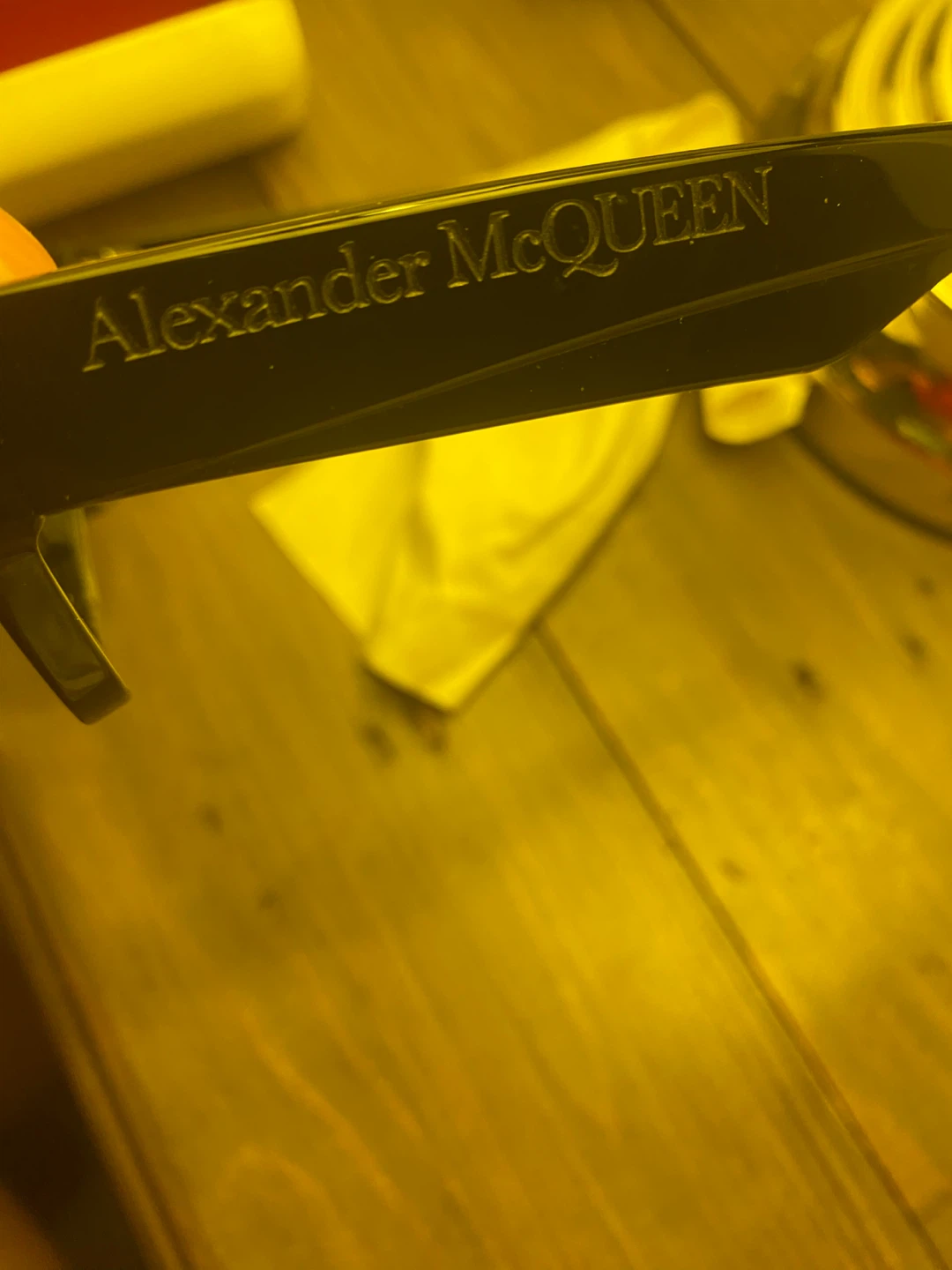 Alexander McQueen Black Sunglasses - photo 3