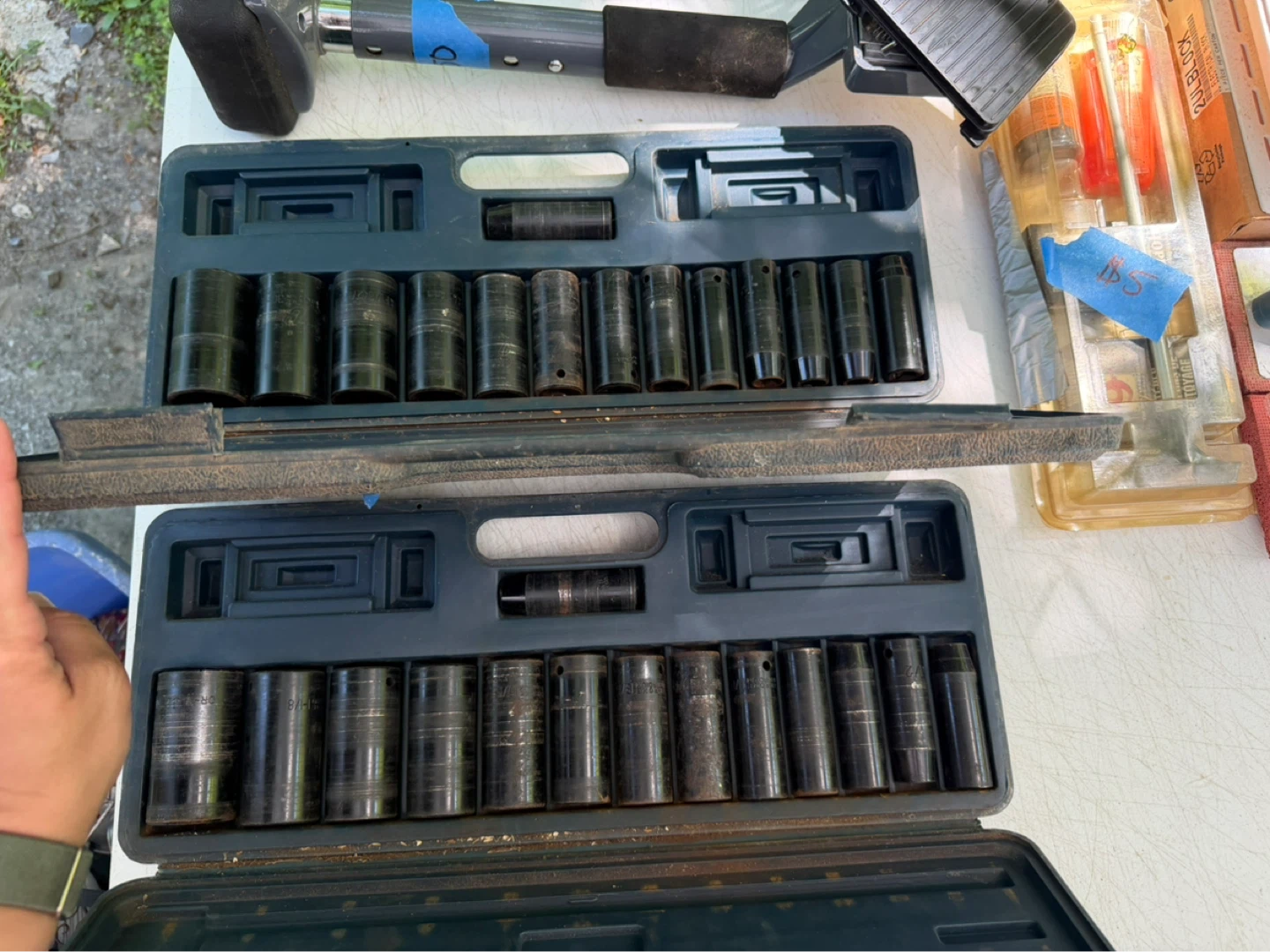 SKIL Hammer Drill & Craftsman Grinder Combo - photo 3