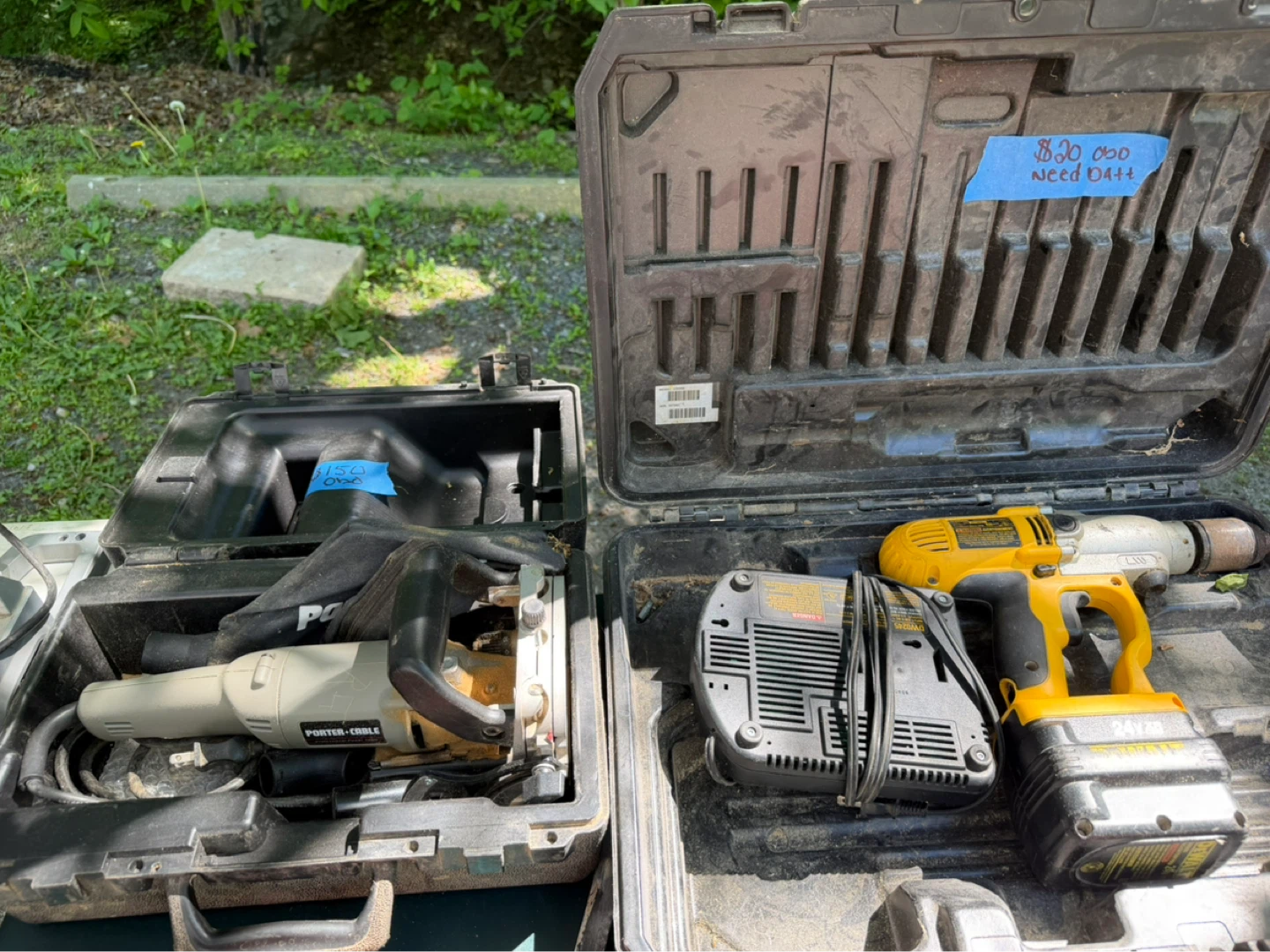 SKIL Hammer Drill & Craftsman Grinder Combo - photo 2