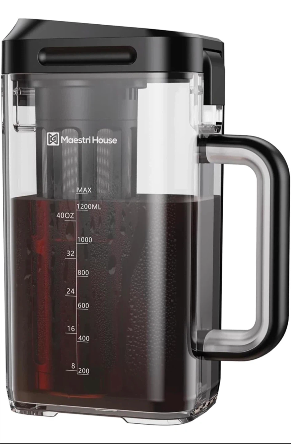 Maestri House Compact Cold Brew Coffee Maker/Pitcher 41oz - photo 2