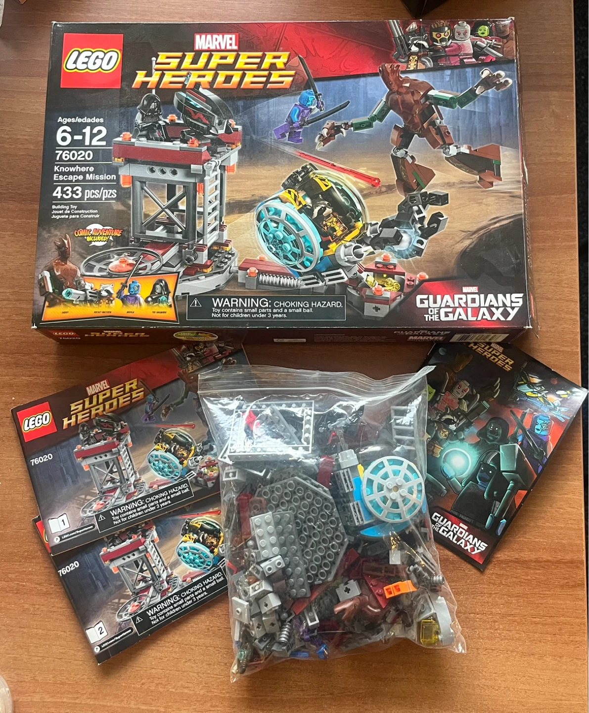LEGO Marvel Super Heroes Knowhere Escape Mission Set #76020