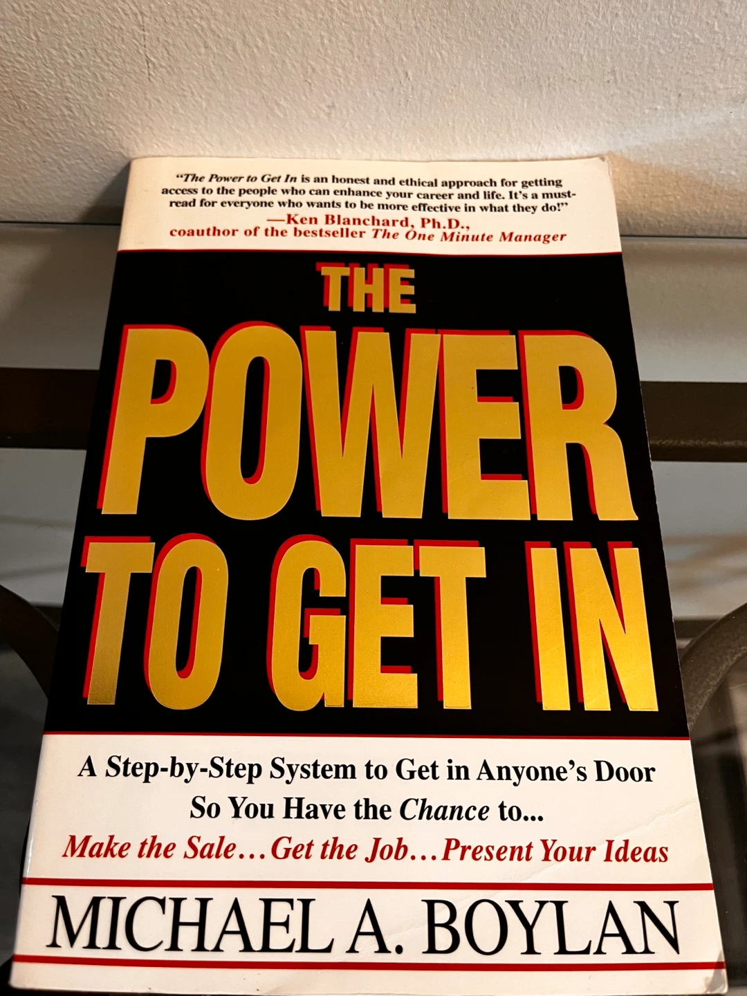 The Power to Get In by Michael A. Boylan