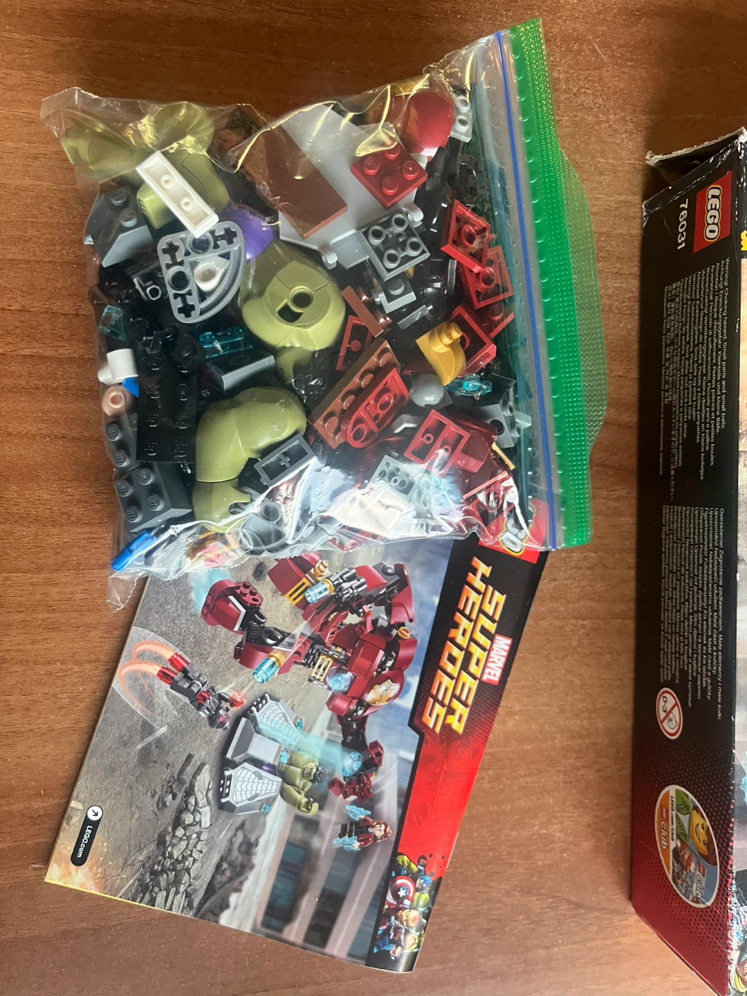 LEGO Marvel The Hulk Buster Smash 76031 Set - photo 2