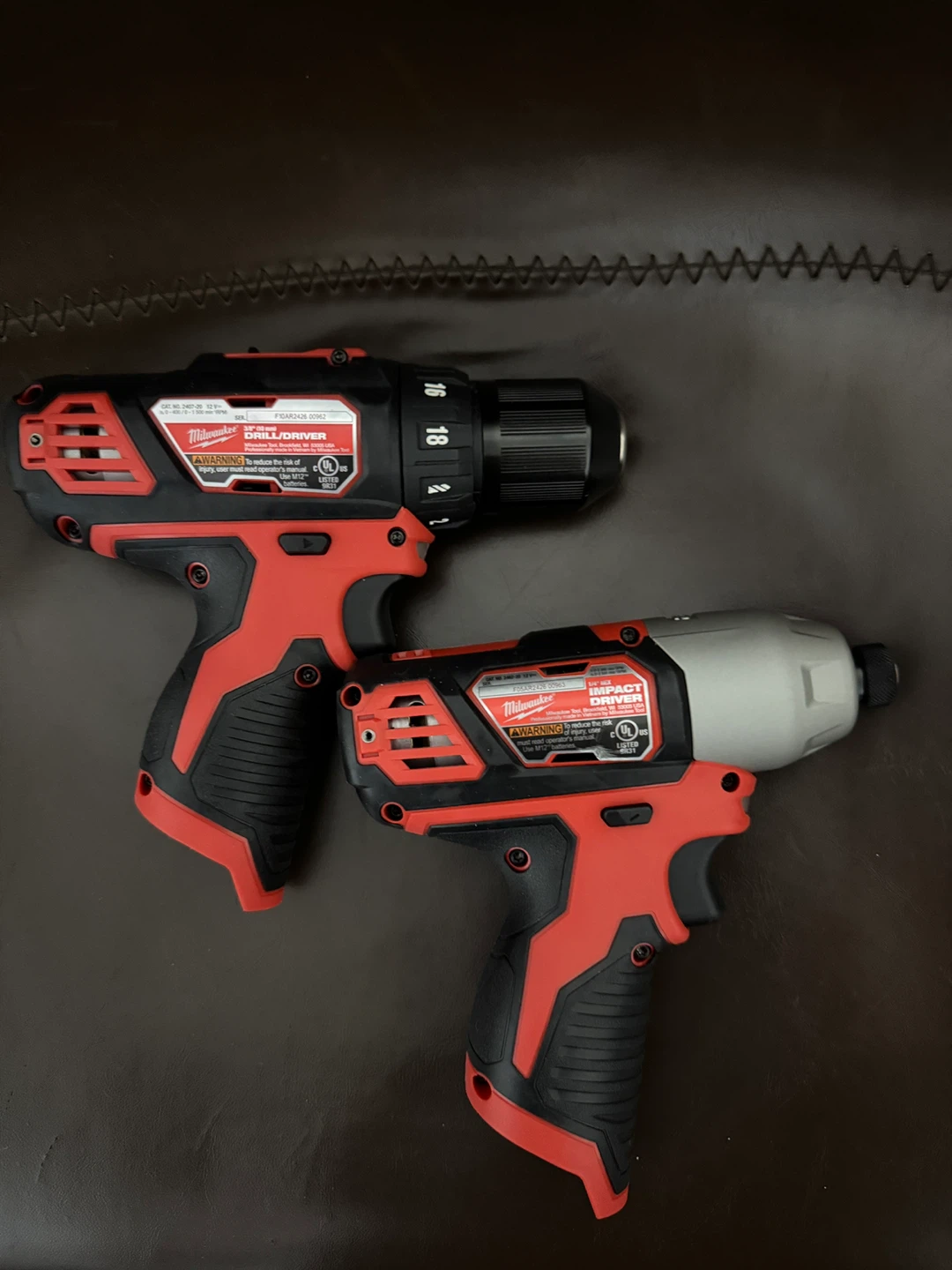 Milwaukee 12V Drill/Driver and Impact Driver Set - photo 2