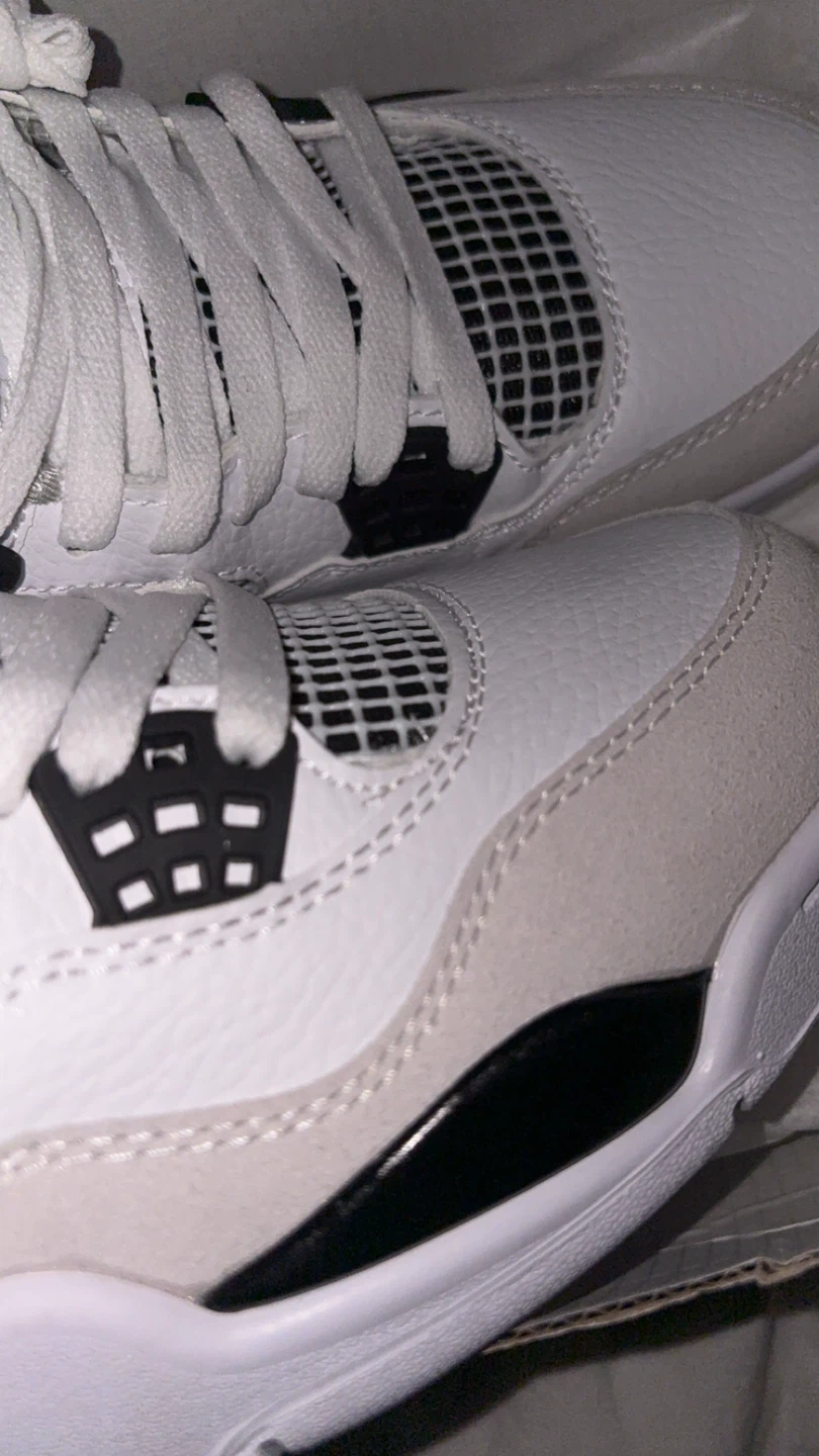 Air Jordan 4 Retro SE "Craft" - White/Grey - photo 2