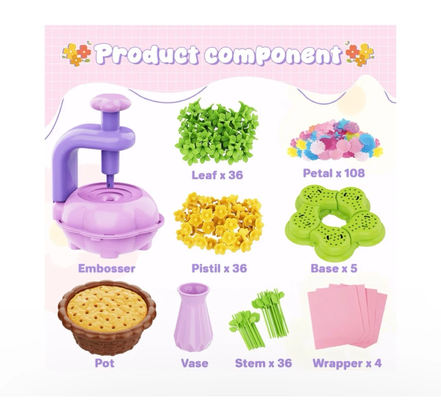 Brand new Fabric Flower Bouquets Toys - photo 3