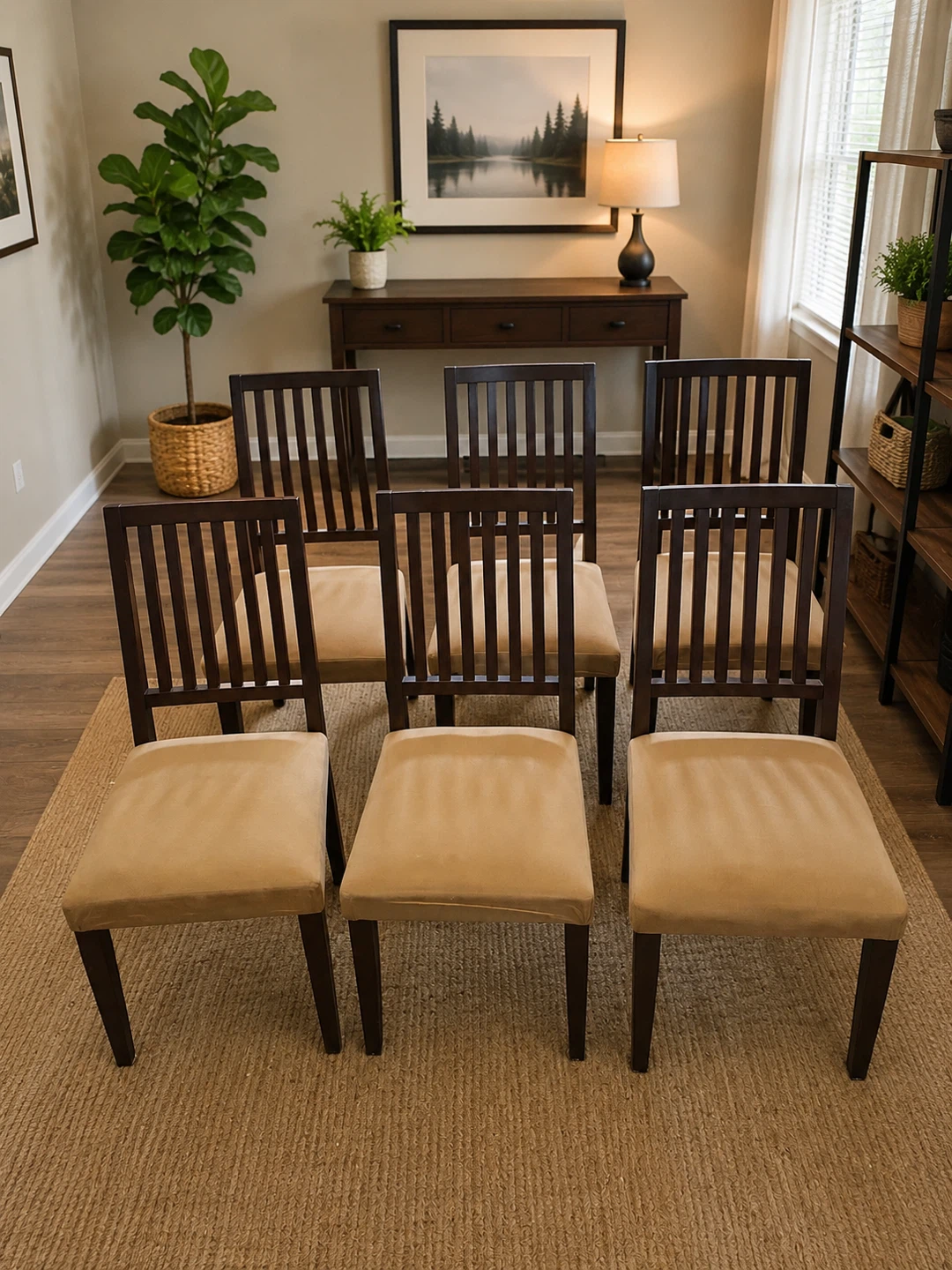 6 Wooden Side Chairs/ Dinning Chairs for $300 or 1 for $50
