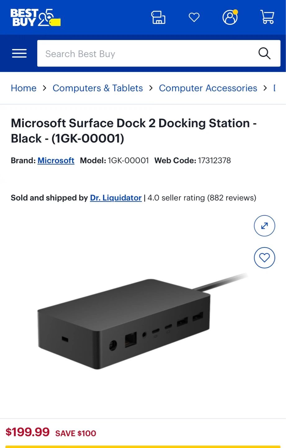 Microsoft Surface Dock 2
