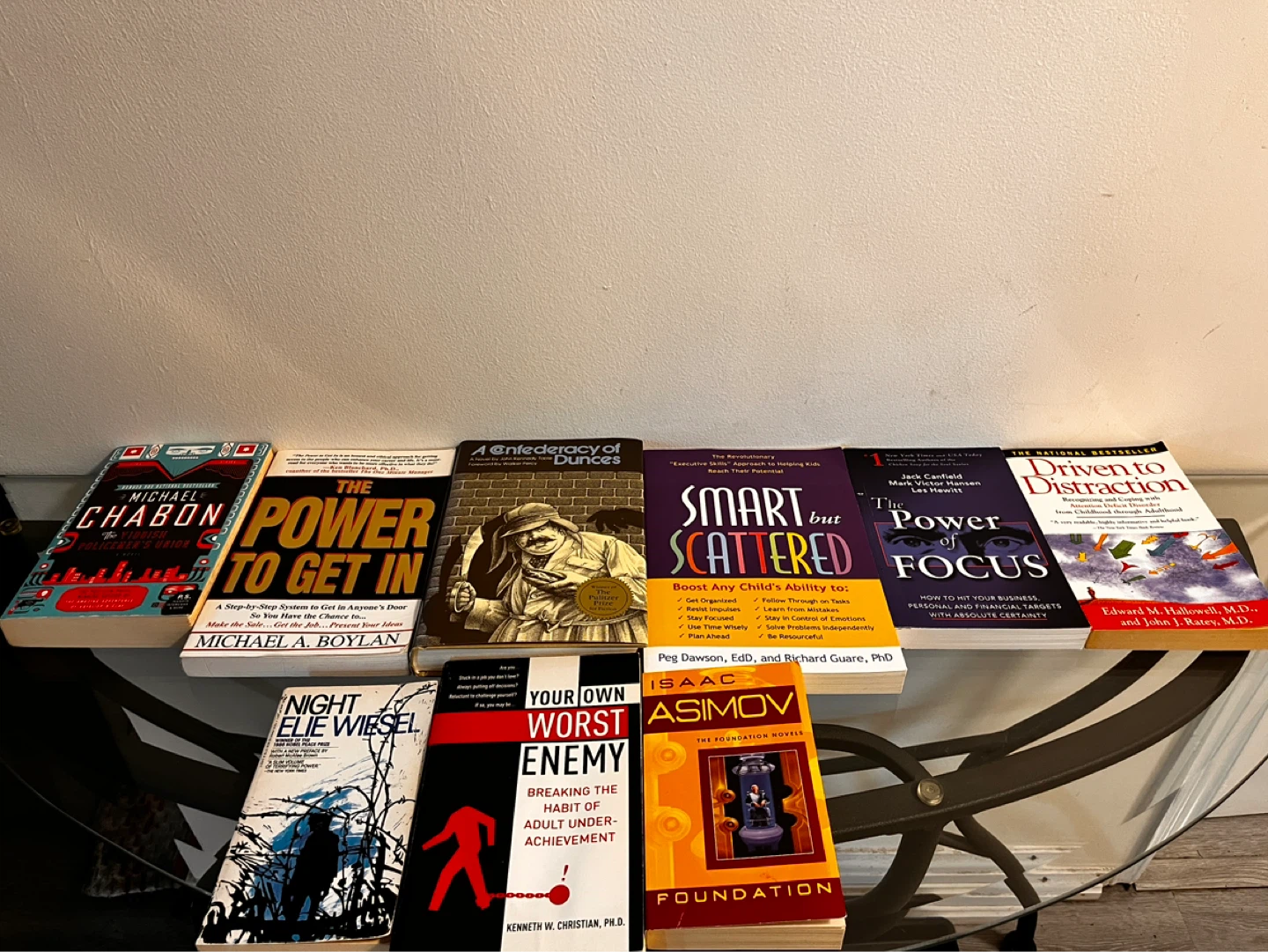 9 Books: Self-Help, Fiction, Business, Biography