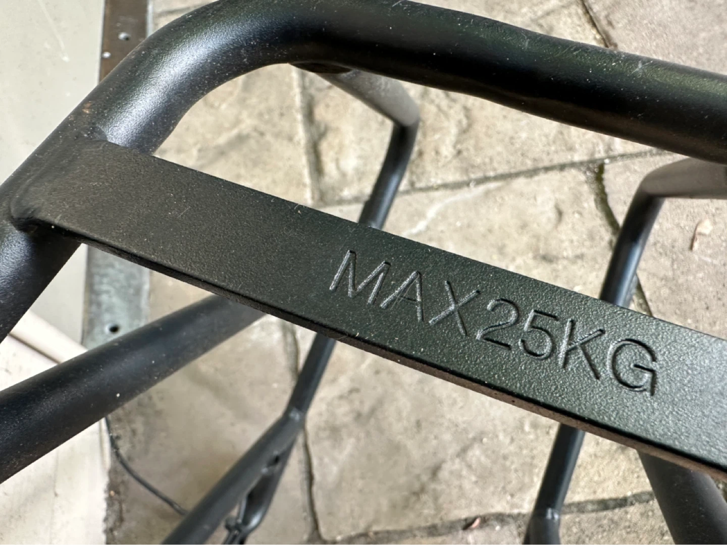Black Bicycle Rear Rack - photo 2