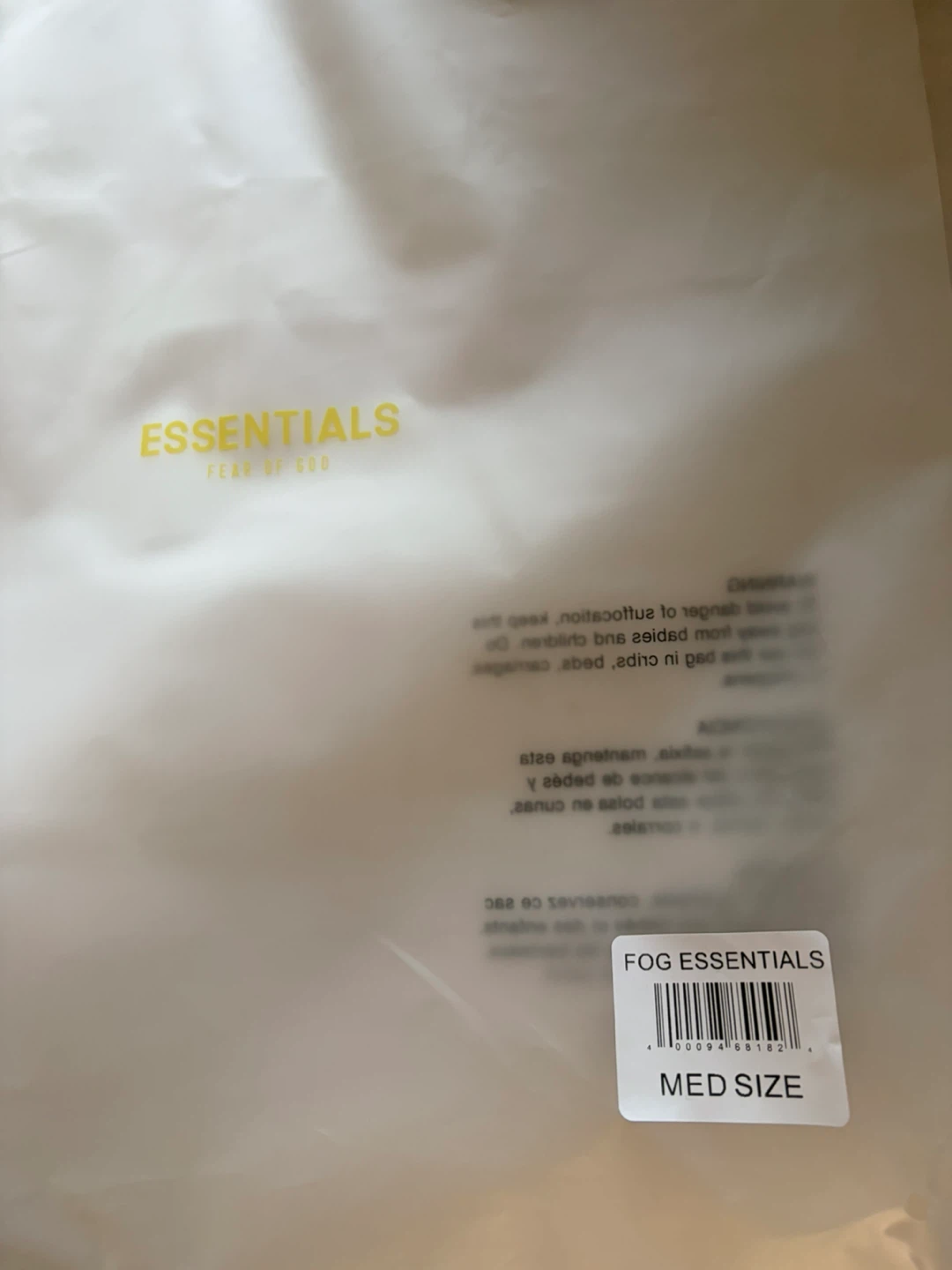 Fear of God Essentials Hoodie - Medium - photo 2