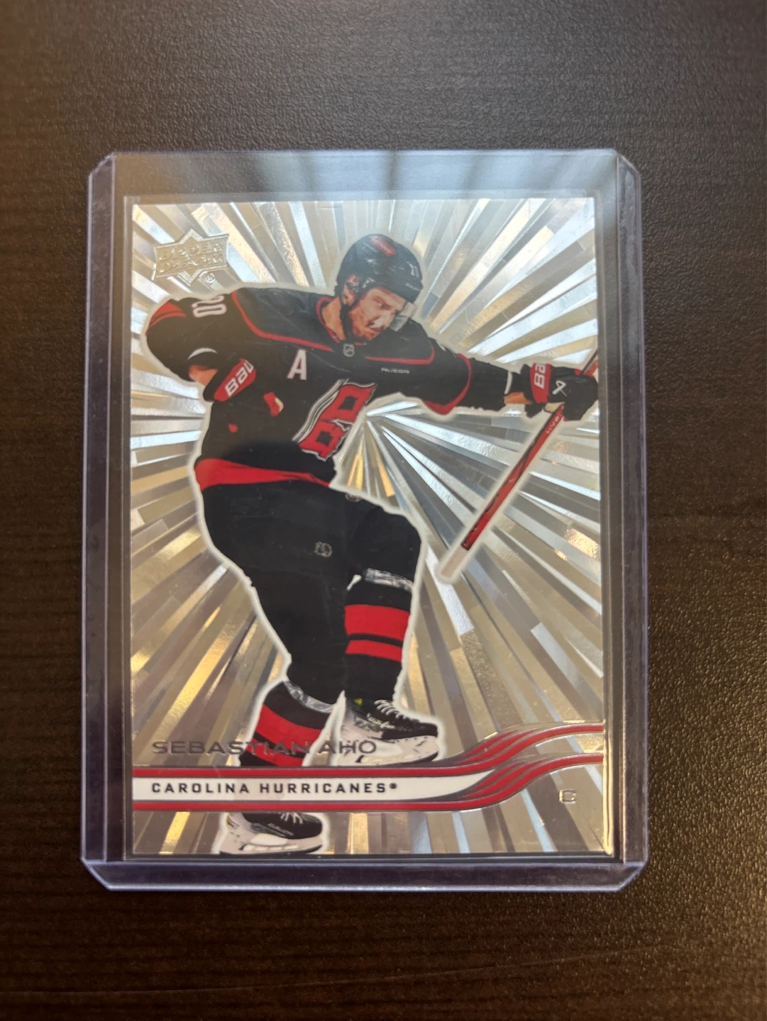 Upper Deck Sebastian Aho Hockey Card