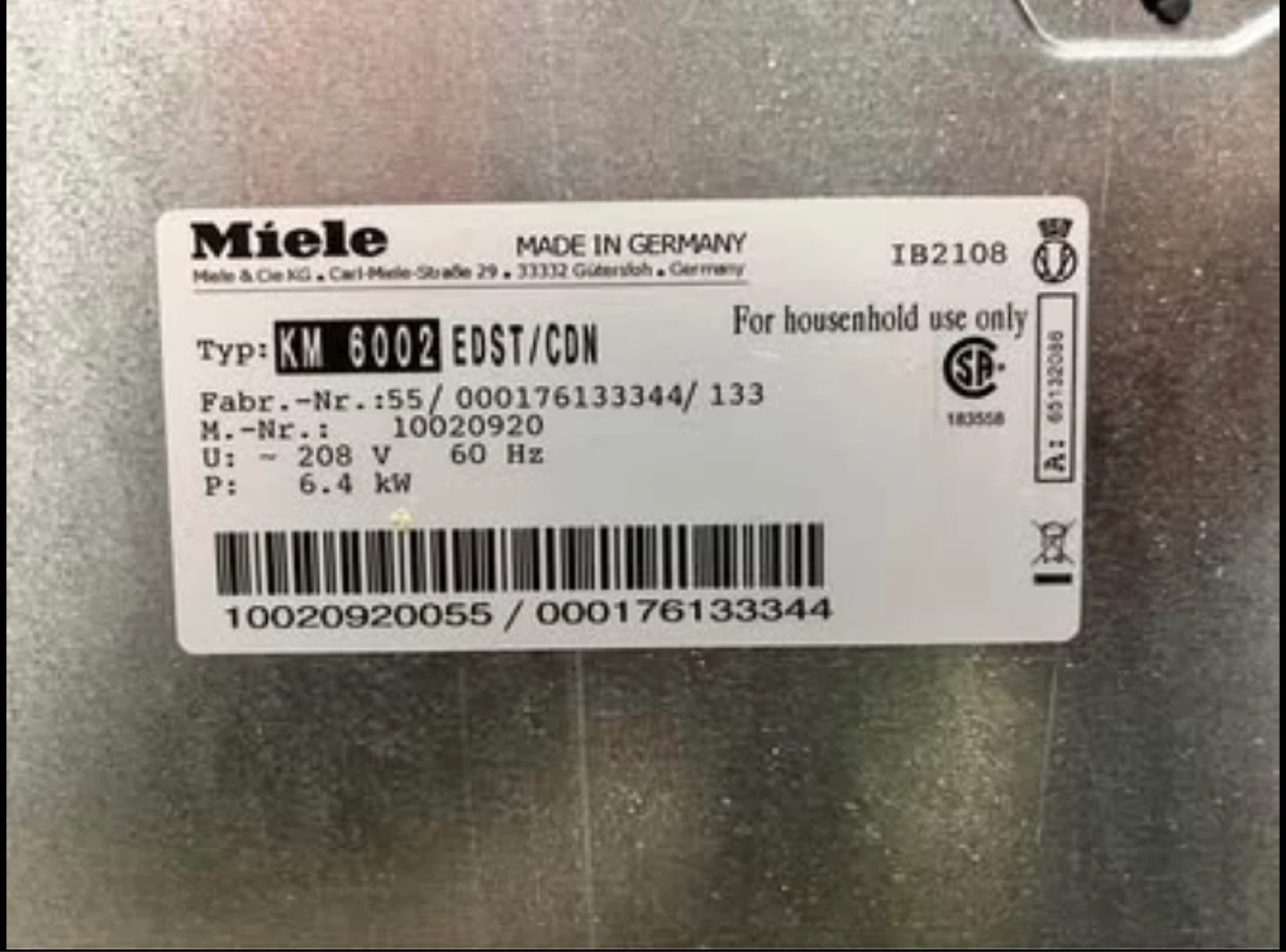 Miele KM 6002 EDST/CDN Cooktop - photo 4