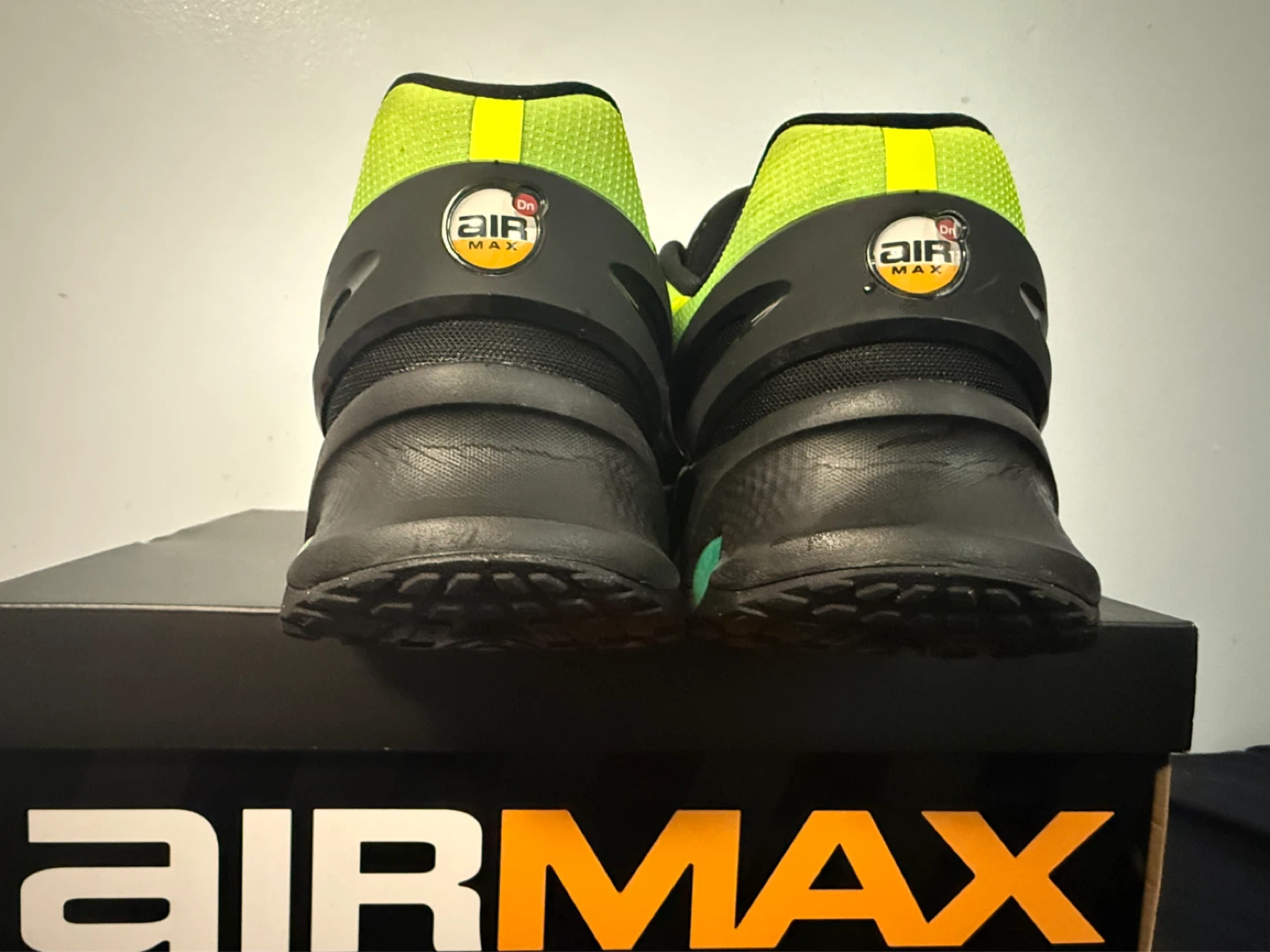 NIKE AIR MAX DN8 (VOLT & BLACK) **Sz 12** $80 FIRM - photo 5