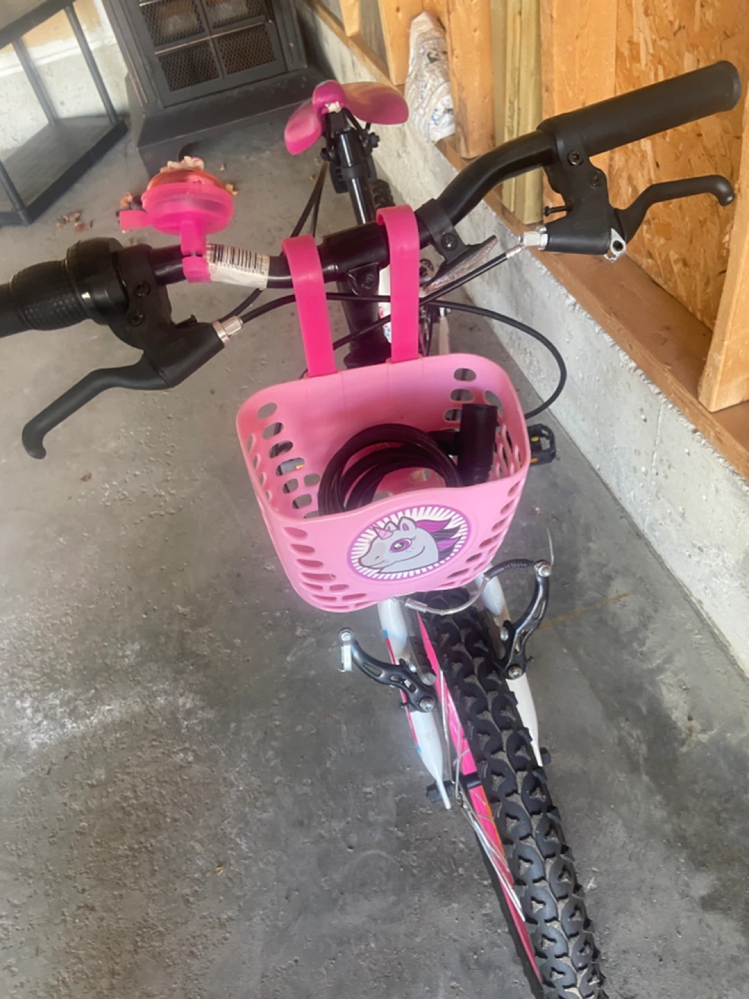 Supercycle Kids Bike with Pink Basket and Bell - photo 3