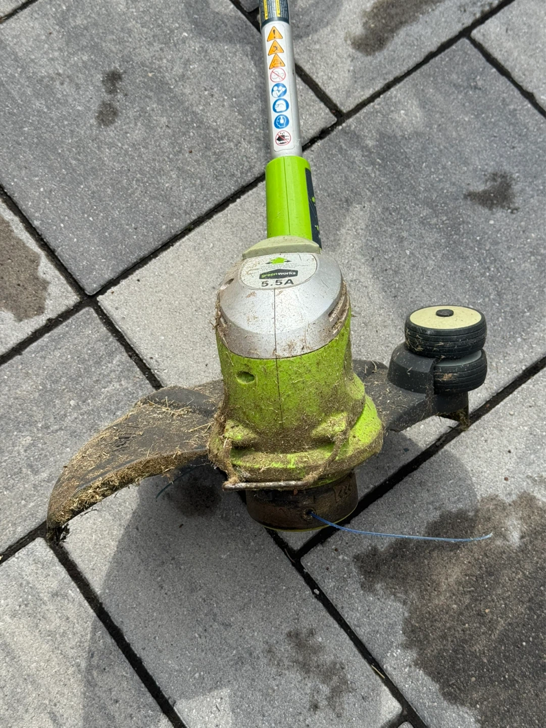 Greenworks 5.5 Amp String Trimmer - photo 4