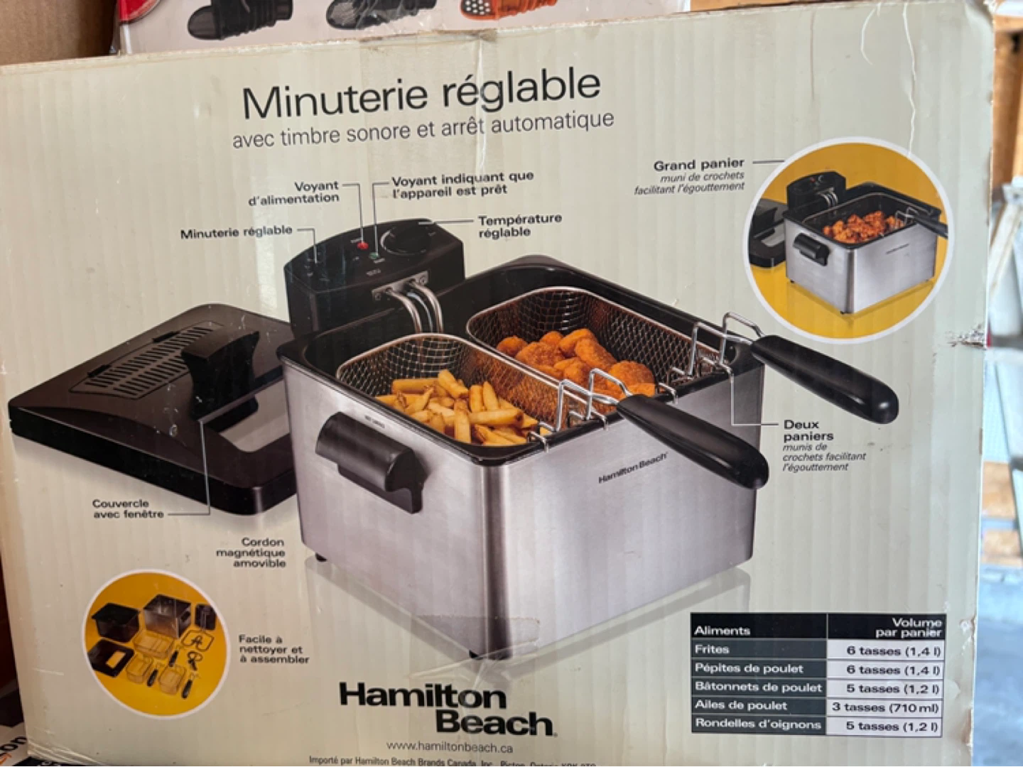 Hamilton Beach 12-Cup Professional Deep Fryer