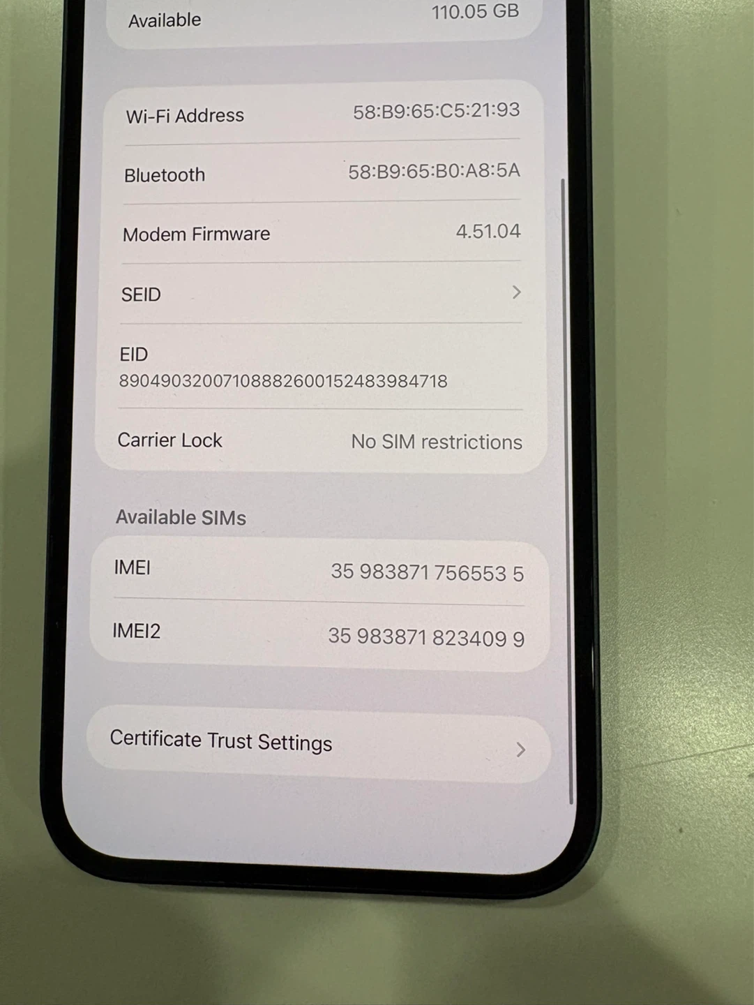 iPhone 14 Plus – 128GB – Midnight (Black) – UNLOCKED - photo 4