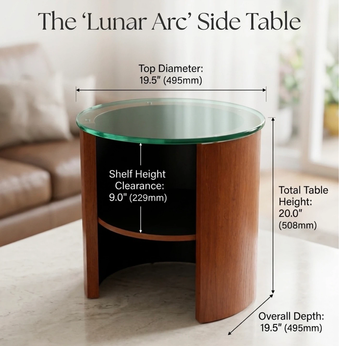 RS Associates ‘Lunar’ Side Table 70s - photo 4