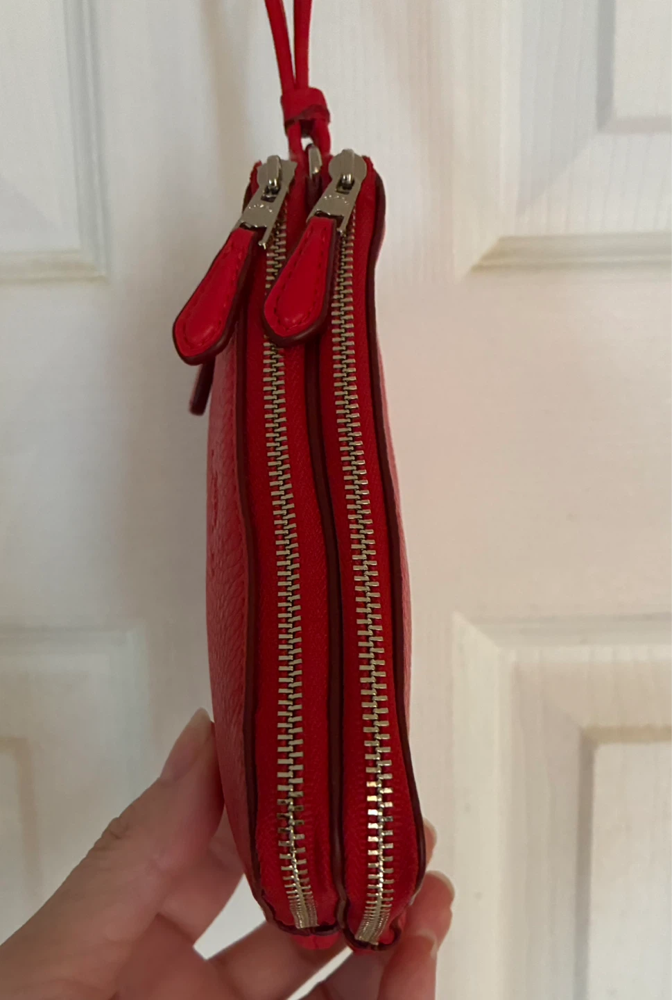 Red Coach Wristlet Purse - photo 4