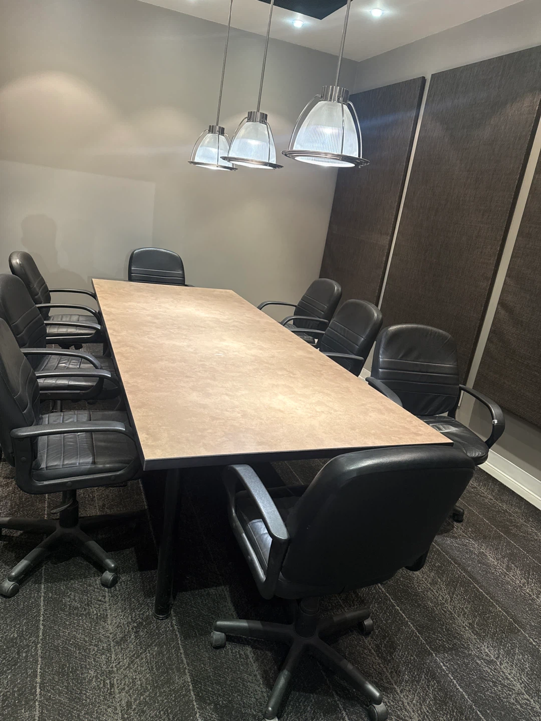 Conference Room Table and Chairs Set