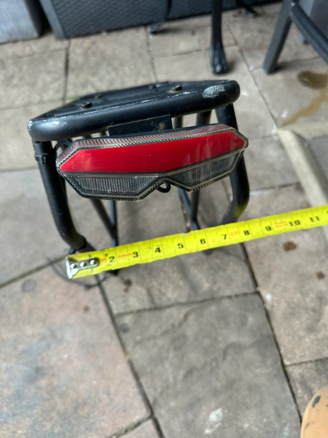 Black Bicycle Rear Rack - photo 3
