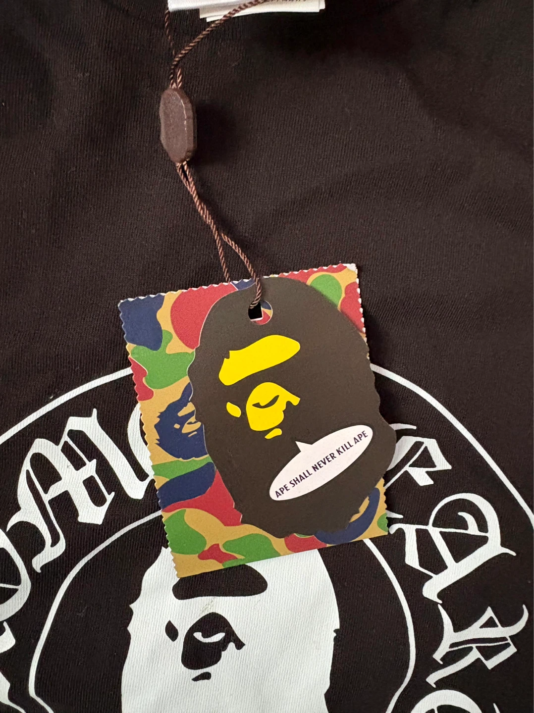A Bathing Ape x Chrome Hearts Black T-Shirt - photo 4