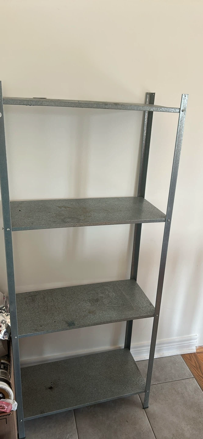 4-Tier Metal Shelving Unit