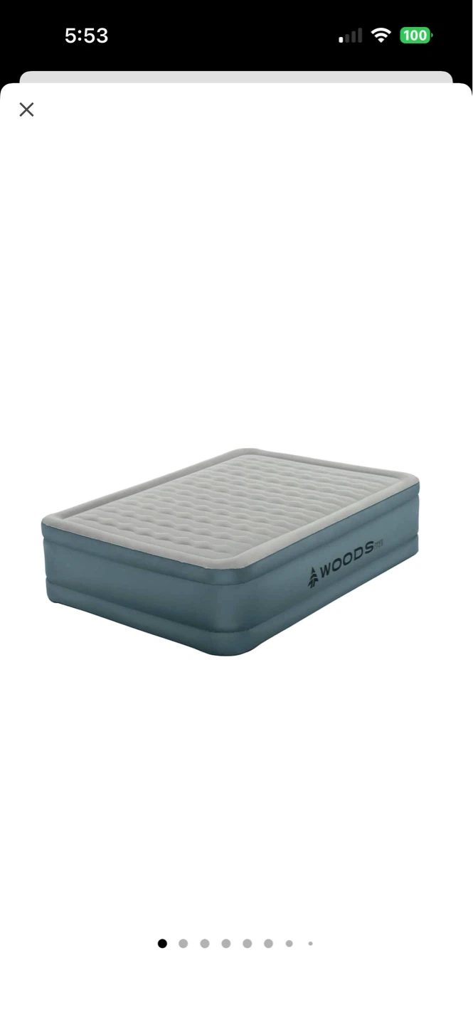 Intex Queen Dura-Beam Outdoor Airbed + 10 man tent - photo 5