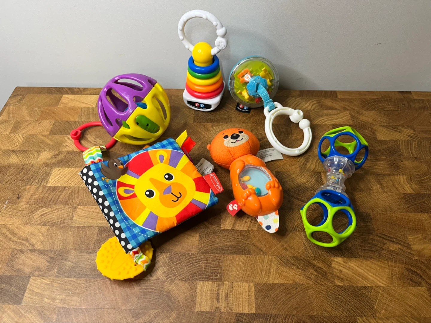 Infantino and Fisher-Price Baby Toys Lot