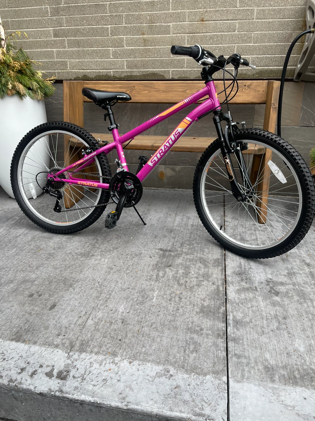 21 Speed Pink Stratus young adult bike $150