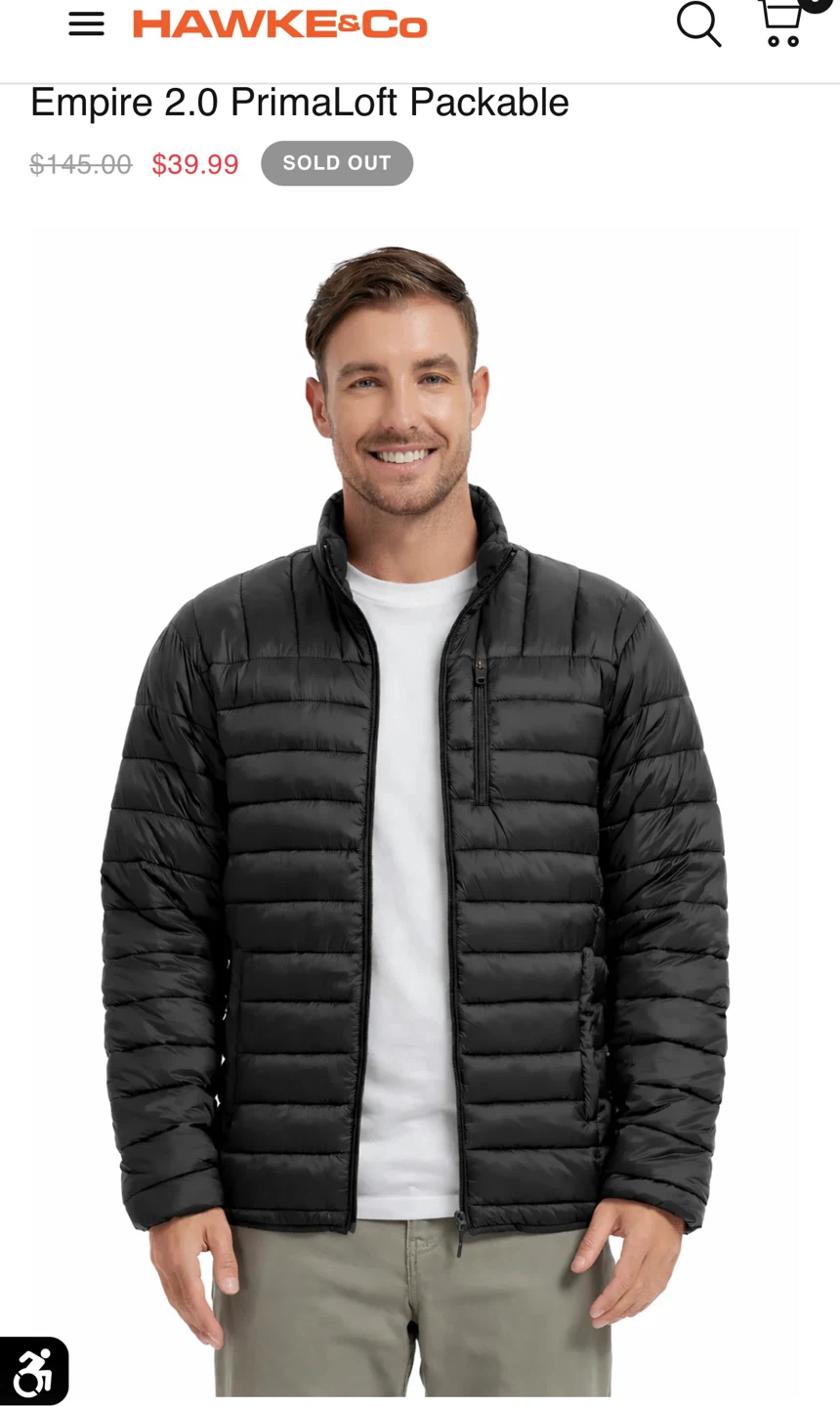 Puffer Jacket Black