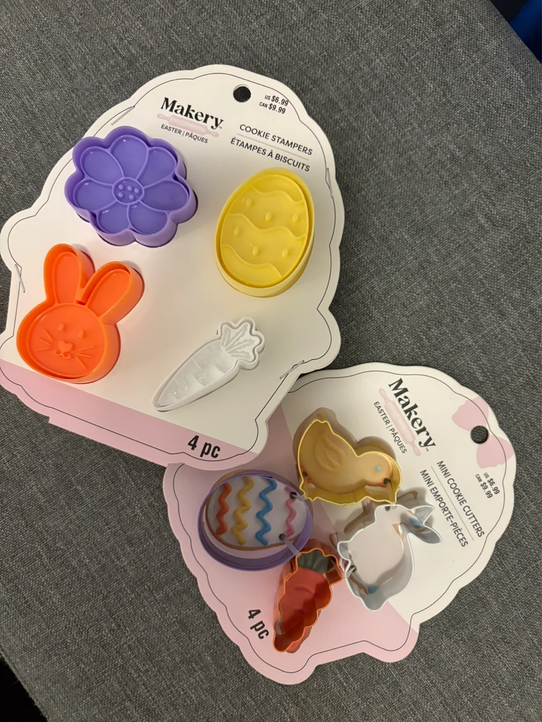 Makery Easter Mini Cookie Cutters & Stampers