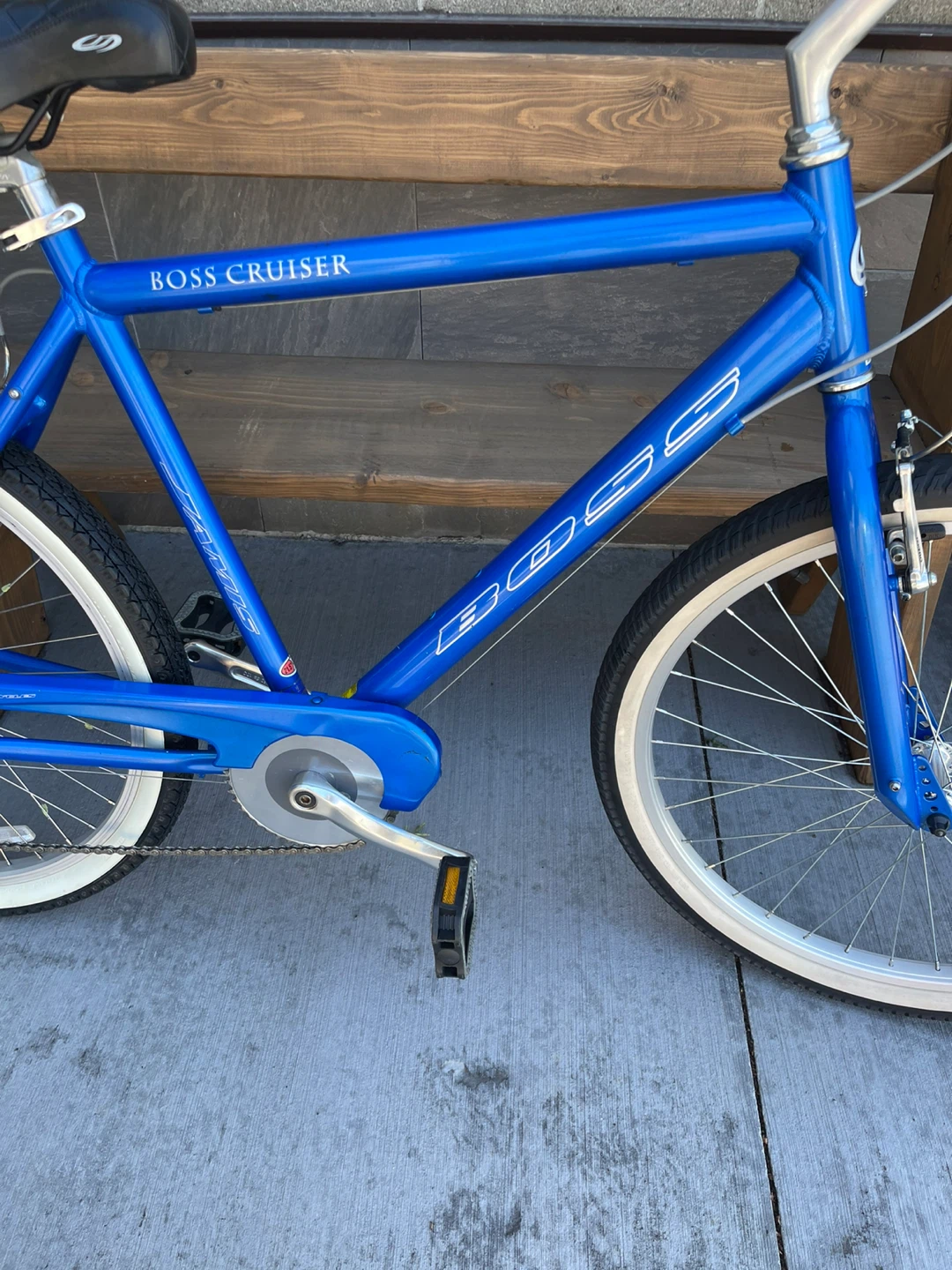 7 Speed Blue BOSS Cruiser Bicycle - photo 3