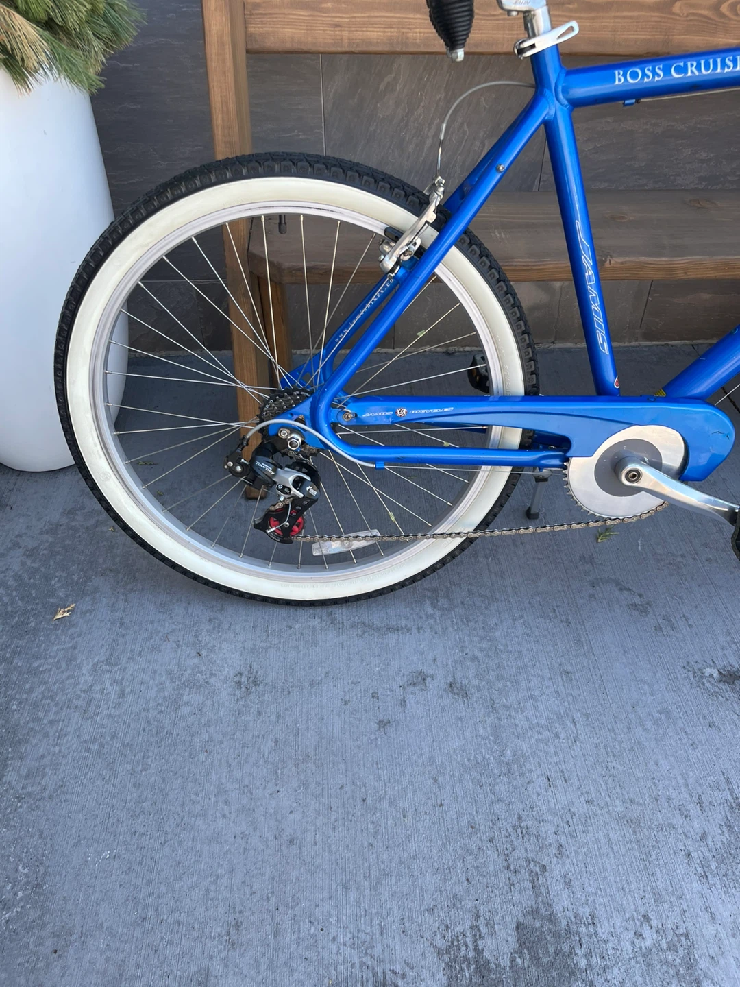 7 Speed Blue BOSS Cruiser Bicycle - photo 4