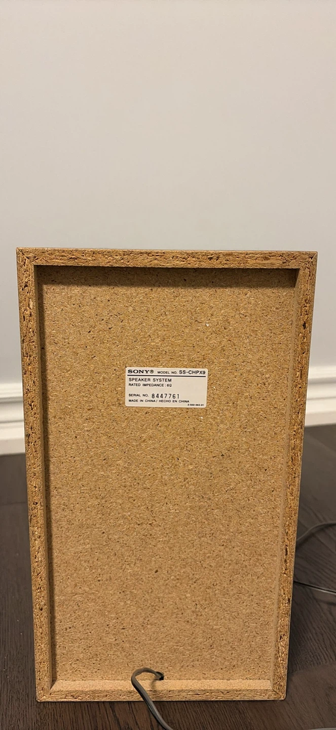 Sony Bookshelf Speaker (SS-CHPX9) - photo 3