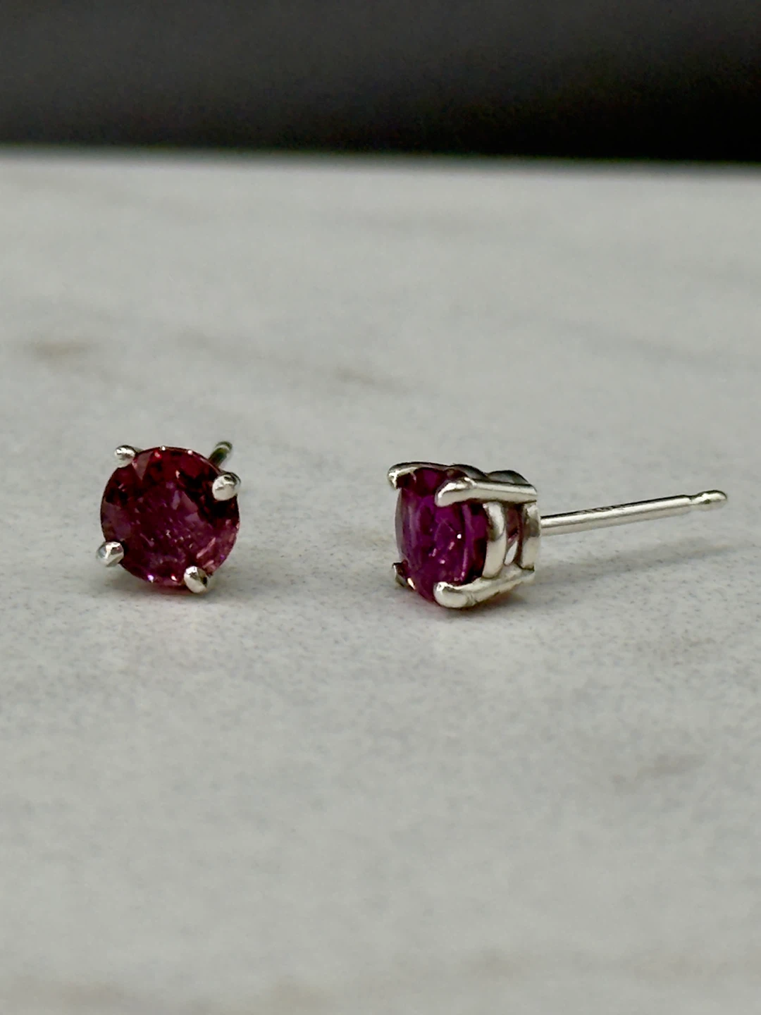 Ruby Stud Earrings - photo 2