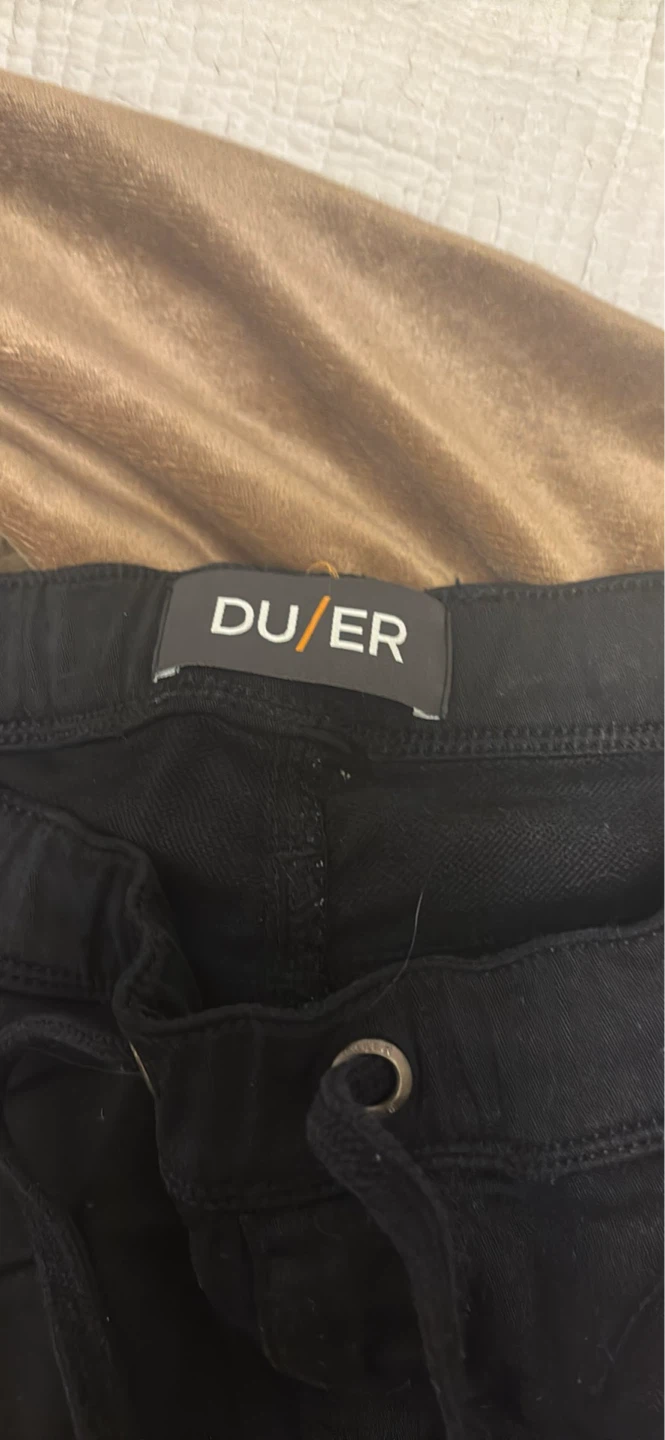 DU/ER Black Slim Fit Cargo Pants - photo 2